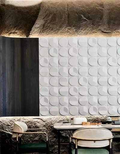 Paneles de pared de piedra 3d PU
